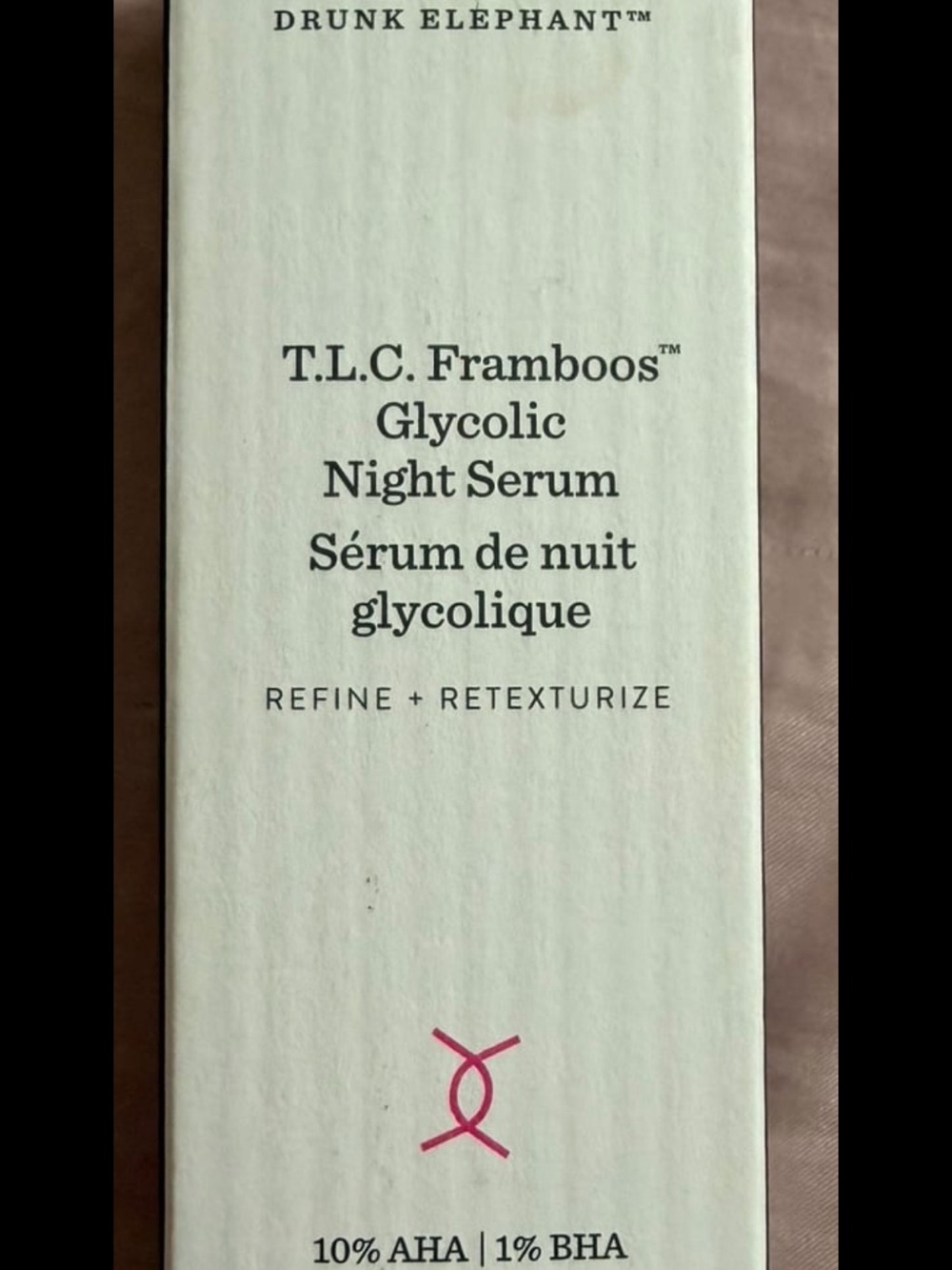 Drunk Elephant TLC Framboose Glycolic Serum